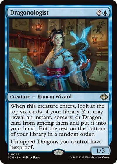 Dragonologist Tarkir: Dragonstorm Magic card