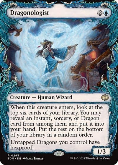 Dragonologist Showcase Tarkir: Dragonstorm Magic card