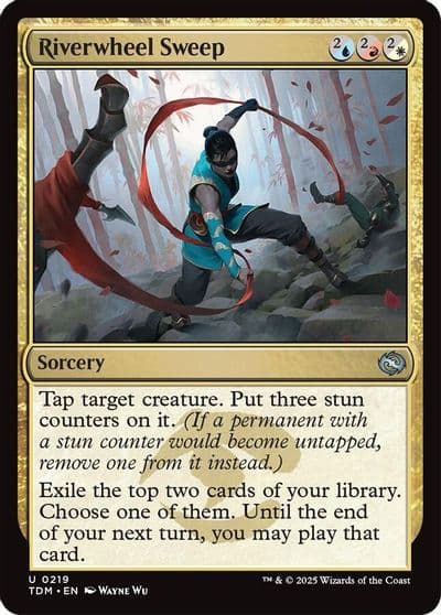 Riverwheel Sweep Tarkir: Dragonstorm Magic card