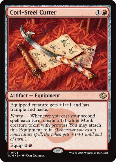 Cori Steel Cutter Tarkir: Dragonstorm Magic card