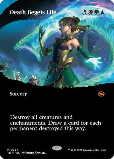 Death Begets Life Borderless Tarkir: Dragonstorm Magic card
