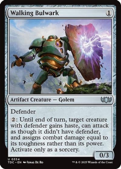 Walking Bulwark Commander: Tarkir: Dragonstorm Magic card