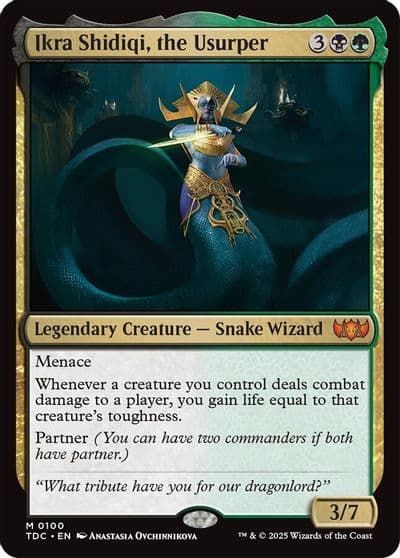 Ikra Shidiqi the Usurper Commander: Tarkir: Dragonstorm Magic card