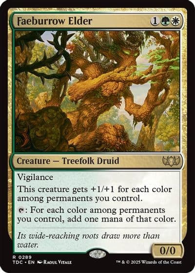 Faeburrow Elder Commander: Tarkir: Dragonstorm Magic card