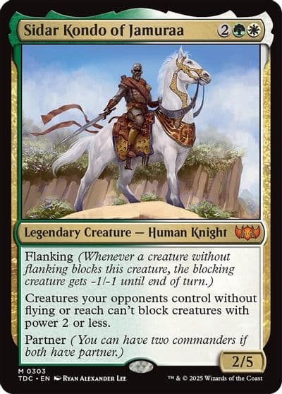 Sidar Kondo of Jamuraa Commander: Tarkir: Dragonstorm Magic card
