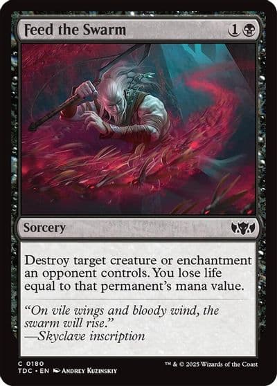 Feed the Swarm Commander: Tarkir: Dragonstorm Magic card