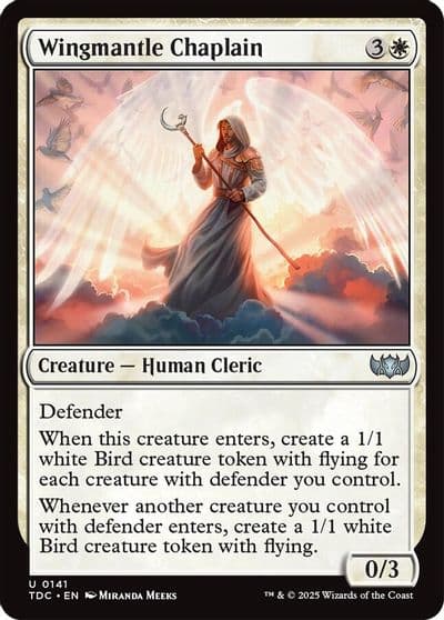 Wingmantle Chaplain Commander: Tarkir: Dragonstorm Magic card