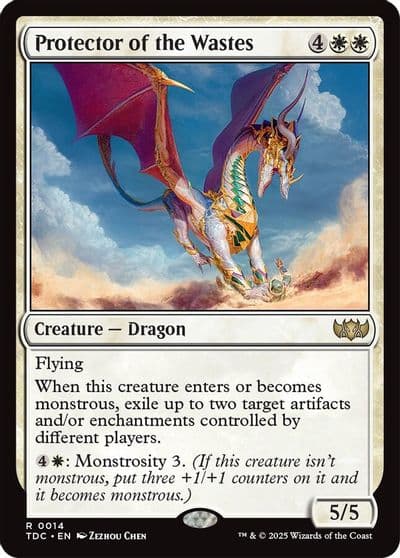 Protector of the Wastes Commander: Tarkir: Dragonstorm Magic card