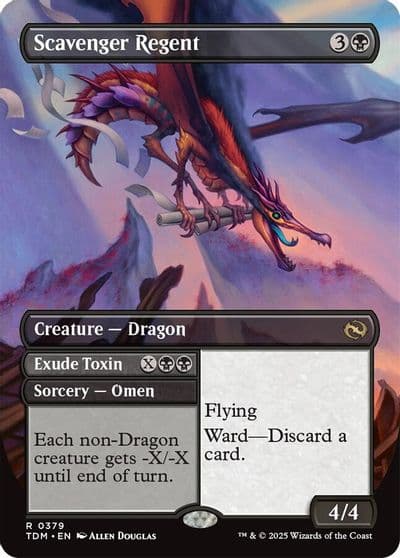 Scavenger Regent Borderless Tarkir: Dragonstorm Magic card