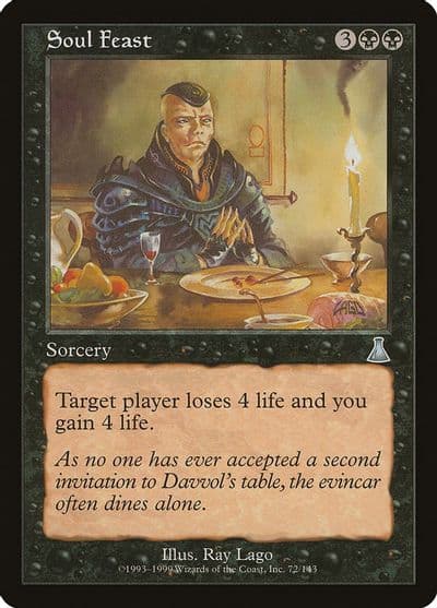Soul Feast Urza's Destiny Magic card