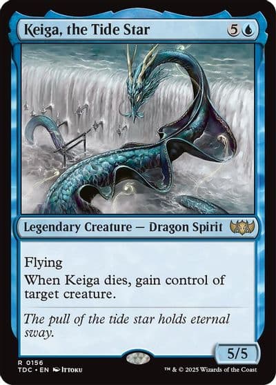 Keiga the Tide Star Commander: Tarkir: Dragonstorm Magic card