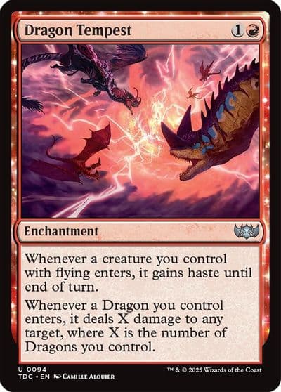 Dragon Tempest Commander: Tarkir: Dragonstorm Magic card