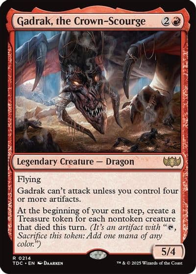 Gadrak the Crown Scourge Commander: Tarkir: Dragonstorm Magic card