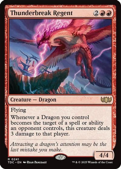 Thunderbreak Regent Commander: Tarkir: Dragonstorm Magic card