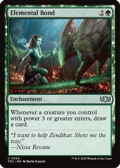 Elemental Bond Commander: Tarkir: Dragonstorm Magic card