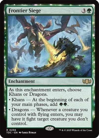 Frontier Siege Commander: Tarkir: Dragonstorm Magic card