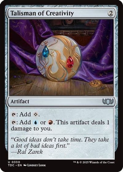 Talisman of Creativity Commander: Tarkir: Dragonstorm Magic card