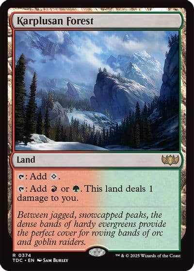 Karplusan Forest Commander: Tarkir: Dragonstorm Magic card