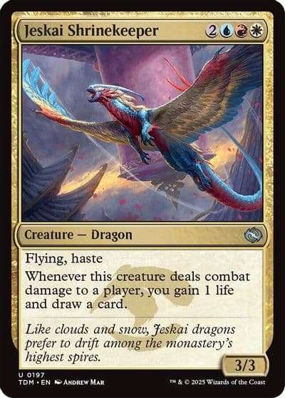 Jeskai Shrinekeeper Tarkir: Dragonstorm Magic card