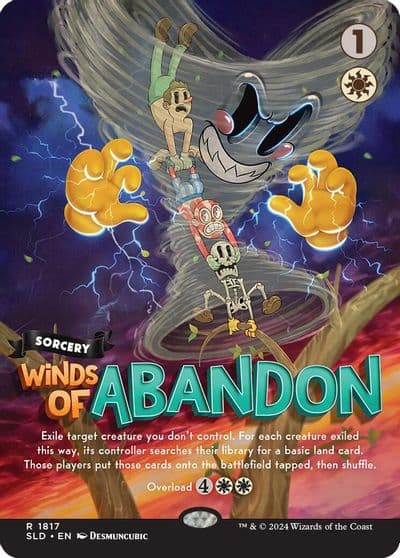 Winds of Abandon Secret Lair Drop Series Magic card