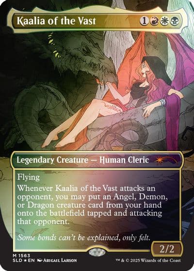 Kaalia of the Vast Rainbow Foil Secret Lair Drop Series Magic card