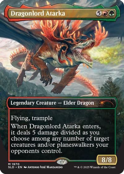 Dragonlord Atarka Secret Lair Drop Series Magic card