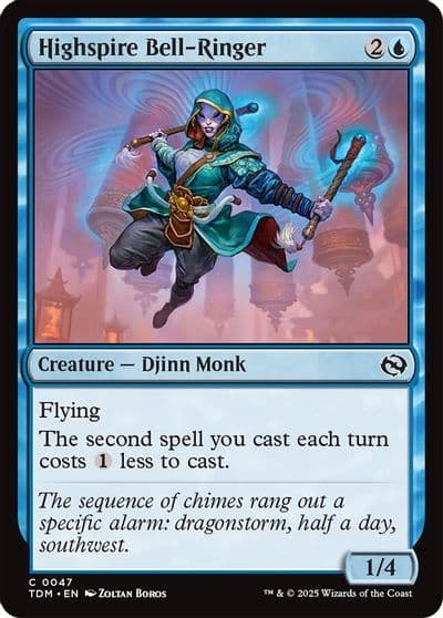 Highspire Bell Ringer Tarkir: Dragonstorm Magic card
