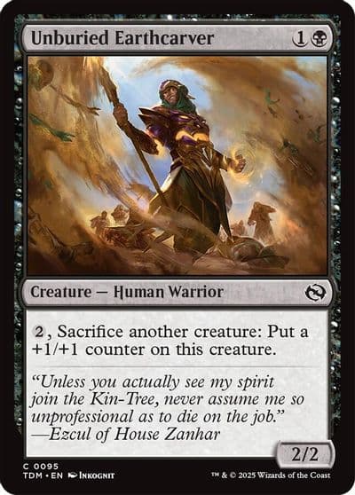 Unburied Earthcarver Tarkir: Dragonstorm Magic card