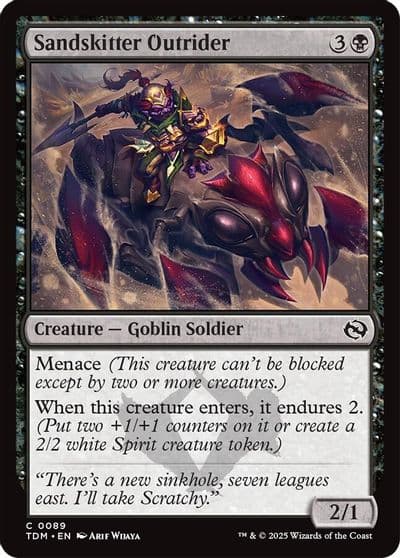Sandskitter Outrider Tarkir: Dragonstorm Magic card