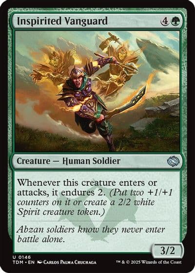 Inspirited Vanguard Tarkir: Dragonstorm Magic card