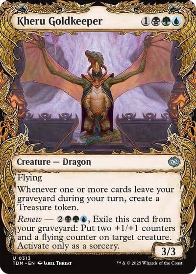 Kheru Goldkeeper Showcase Tarkir: Dragonstorm Magic card