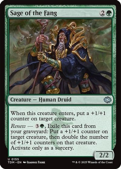 Sage of the Fang Tarkir: Dragonstorm Magic card