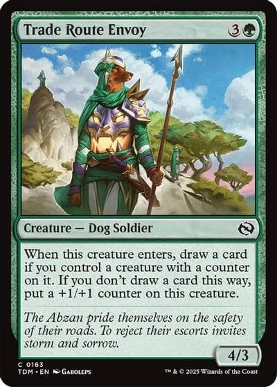 Trade Route Envoy Tarkir: Dragonstorm Magic card