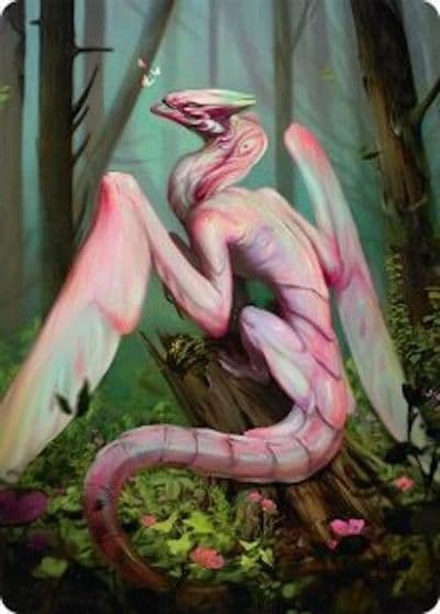 Bloomvine Regent Art Card 46 54 Art Series: Tarkir: Dragonstorm Magic card
