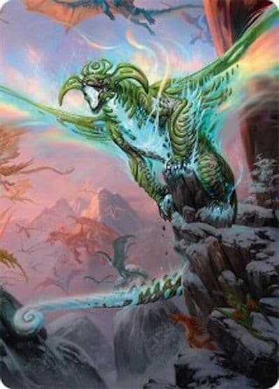 Ureni of the Unwritten Art Card 51 54 Art Series: Tarkir: Dragonstorm Magic card