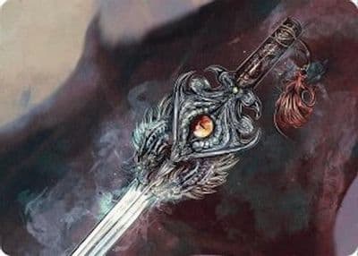 Dragonfire Blade Art Card 40 54 Art Series: Tarkir: Dragonstorm Magic card