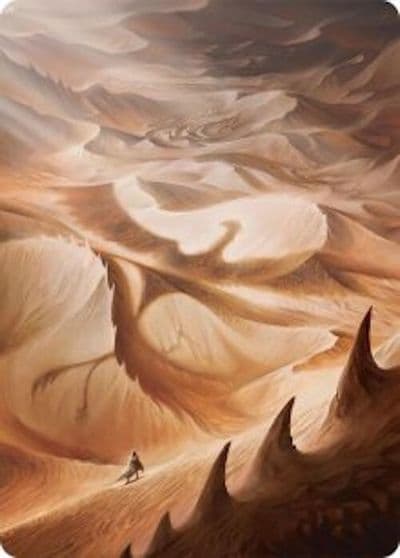 Plains Art Card 30 54 Art Series: Tarkir: Dragonstorm Magic card