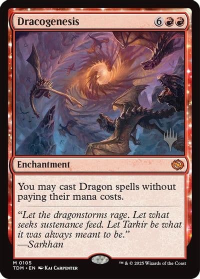 Dracogenesis Promo Pack: Tarkir: Dragonstorm Magic card