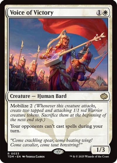 Voice of Victory Promo Pack: Tarkir: Dragonstorm Magic card