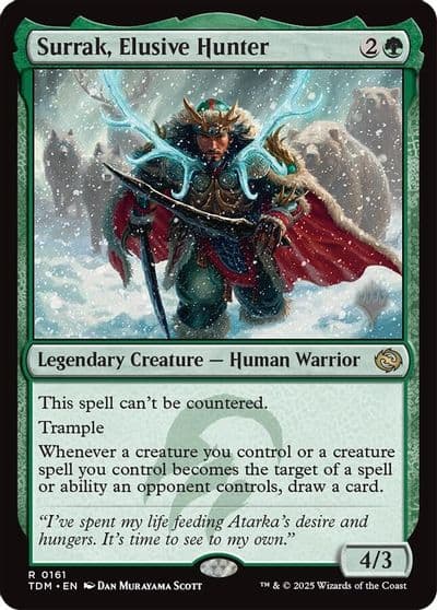 Surrak Elusive Hunter Promo Pack: Tarkir: Dragonstorm Magic card