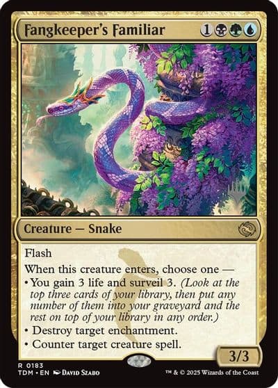 Fangkeepers Familiar Promo Pack: Tarkir: Dragonstorm Magic card