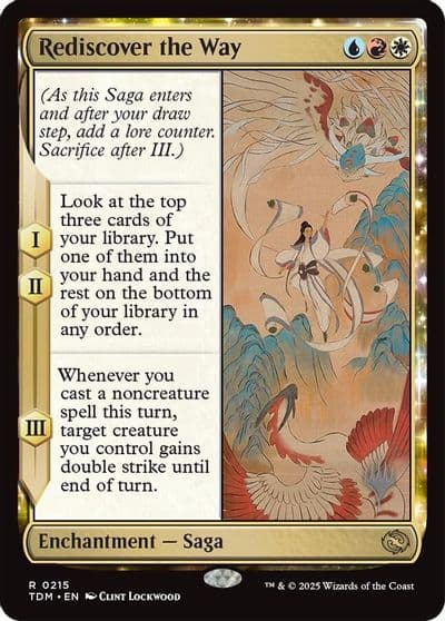 Rediscover the Way Promo Pack: Tarkir: Dragonstorm Magic card