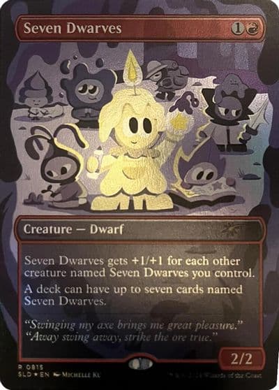 Seven Dwarves 0815 Secret Lair Drop Series Magic card