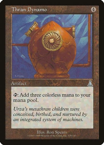 Thran Dynamo Urza's Destiny Magic card