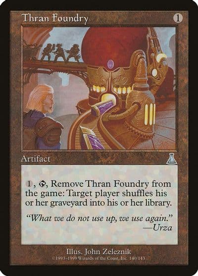 Thran Foundry Urza's Destiny Magic card