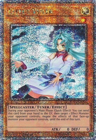 Effect Veiler New Art Quarter Century Secret Rare Quarter Century Stampede Yu-Gi-Oh! card