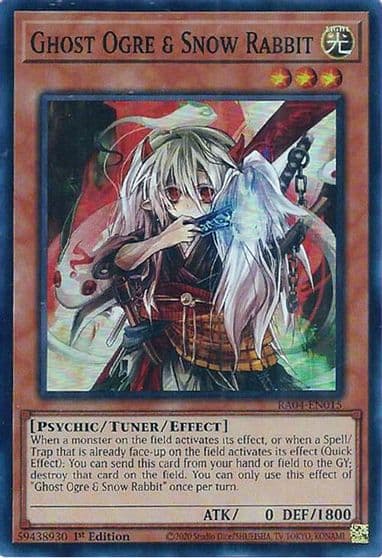 Ghost Ogre and Snow Rabbit Quarter Century Stampede Yu-Gi-Oh! card