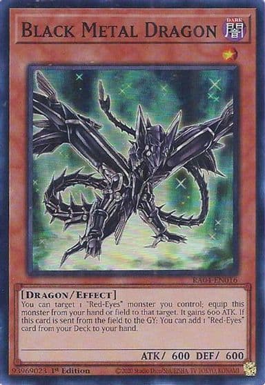 Black Metal Dragon Quarter Century Stampede Yu-Gi-Oh! card