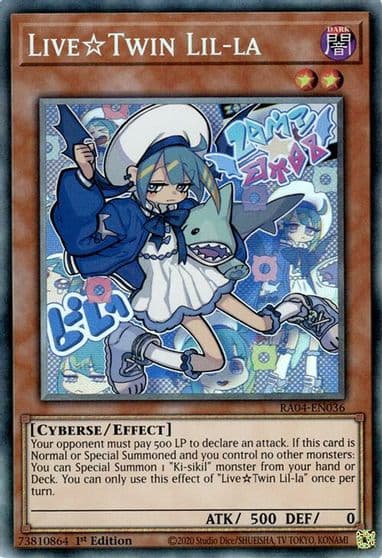 Live Twin Lil la PCR Quarter Century Stampede Yu-Gi-Oh! card