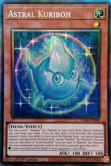 Astral Kuriboh PCR Quarter Century Stampede Yu-Gi-Oh! card